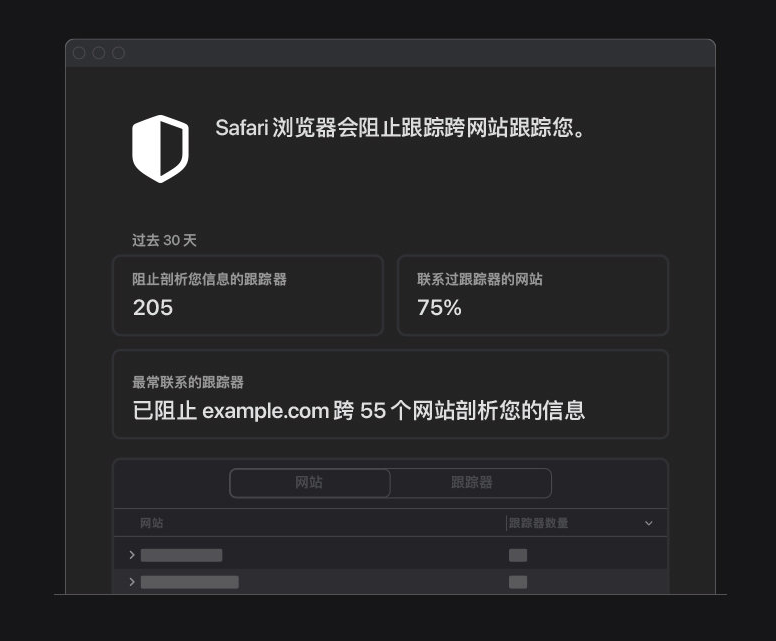 西畴苹果手机维修分享如何在 Safari 浏览器中查看和打开隐私报告 